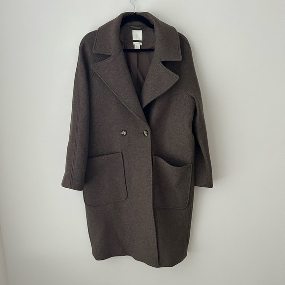 H&M Oversized Wool-blend Coat - Picture 10 of 16